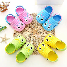 Load image into Gallery viewer, Summer Children's slippers Toddler Kid Boys Girls Cute Beach Sandals Slippers Flip Shoes Infant Cartoon Print Flat Heels Shoes
