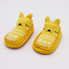 Load image into Gallery viewer, 2019 Fashion Baby Socks With Rubber Soles Infant Sock Newborn Autumn Winter Children Floor Socks Shoes Anti Slip Soft Sole Sock
