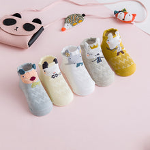 Load image into Gallery viewer, YWHUANSEN 5 Pairs/lot Summer Mesh Socks For Newborns Baby Cute Cartoon Socks For Girls Thin Soft Cotton Boy Child Socks Infants
