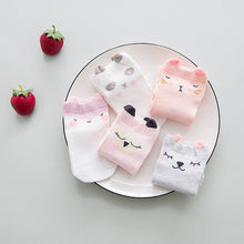 Load image into Gallery viewer, YWHUANSEN 5 Pairs/lot Summer Mesh Socks For Newborns Baby Cute Cartoon Socks For Girls Thin Soft Cotton Boy Child Socks Infants
