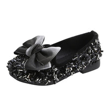 Load image into Gallery viewer, Toddler Infant Kids Baby Girls Bow Crystal Bling Casual Princess Shoes Loafers New arrival 2019
