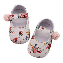 Load image into Gallery viewer, Baby Shoes Girl Breathable Floral Print Anti-Slip Shoes Casual Walking Shoe Toddler Soft Soled First Walkers
