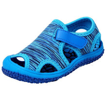 Load image into Gallery viewer, BAOLESEM Kids Sandals Summer Sandals for Child Camouflage Hollow Breathable Water Shoes Anti-skid Children Beach Shoes New Trend
