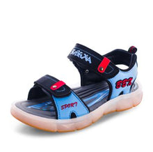 Load image into Gallery viewer, UncleJerry Led Sandals for Boys and Girls USB Charging Shoes Children Glowing Shoes Kids Summer Shoes
