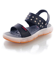 Load image into Gallery viewer, UncleJerry Led Sandals for Boys and Girls USB Charging Shoes Children Glowing Shoes Kids Summer Shoes
