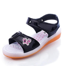 Load image into Gallery viewer, UncleJerry Led Sandals for Boys and Girls USB Charging Shoes Children Glowing Shoes Kids Summer Shoes
