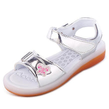Load image into Gallery viewer, UncleJerry Led Sandals for Boys and Girls USB Charging Shoes Children Glowing Shoes Kids Summer Shoes
