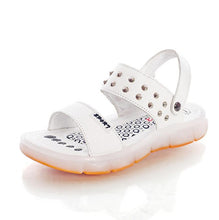 Load image into Gallery viewer, UncleJerry Led Sandals for Boys and Girls USB Charging Shoes Children Glowing Shoes Kids Summer Shoes
