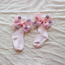 Load image into Gallery viewer, Newborn Baby Girls Socks With Big Bows Toddlers Infants Cotton Ankle Socks For Kids Girls Princess Sock Cute Children Socks
