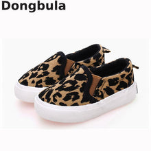 Load image into Gallery viewer, new Children Canvas Shoes For Boys Girls Fashion Leopard Print Comfortable Casual Shoes For Kids Sneakers Student Flat Shoes
